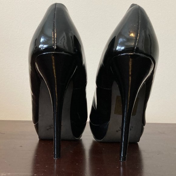 SDS Black Patent Stiletto 39 (8.5 US) - Picture 8 of 11